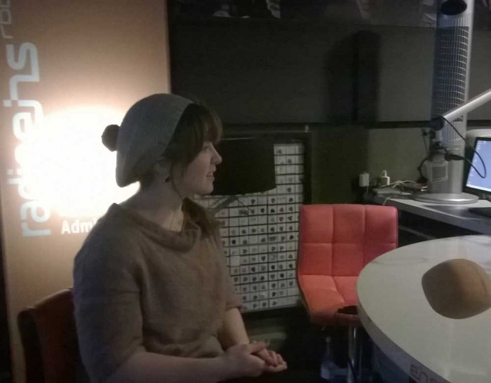 Nach Ankunft in Berlin geht es schon weiter mit dem nächsten Interviewtermin: Gottseidank im gemütlichen Studio von Radio1. 